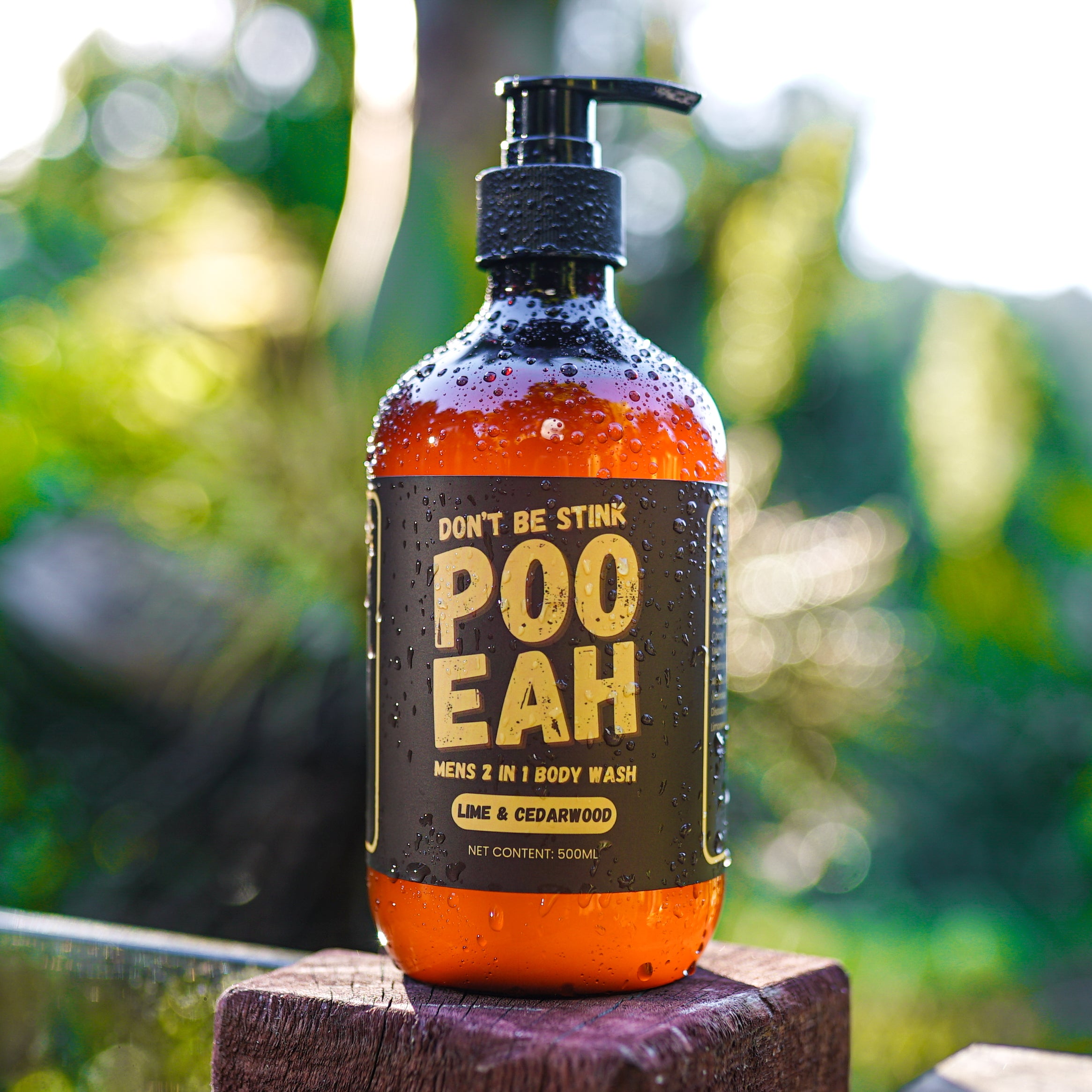 POO EAH Men's 2 In 1 Body Wash